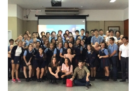 Curso RPC dictado por OSDE a alumnos de quinto año